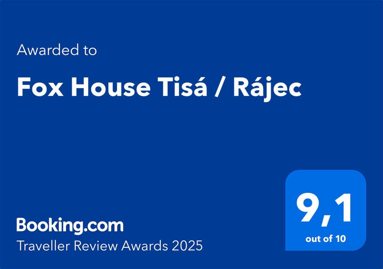 Hotel Fox House Tisa / Rajec Zewnętrze zdjęcie